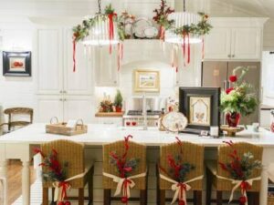 decorate your kitchen in christmas